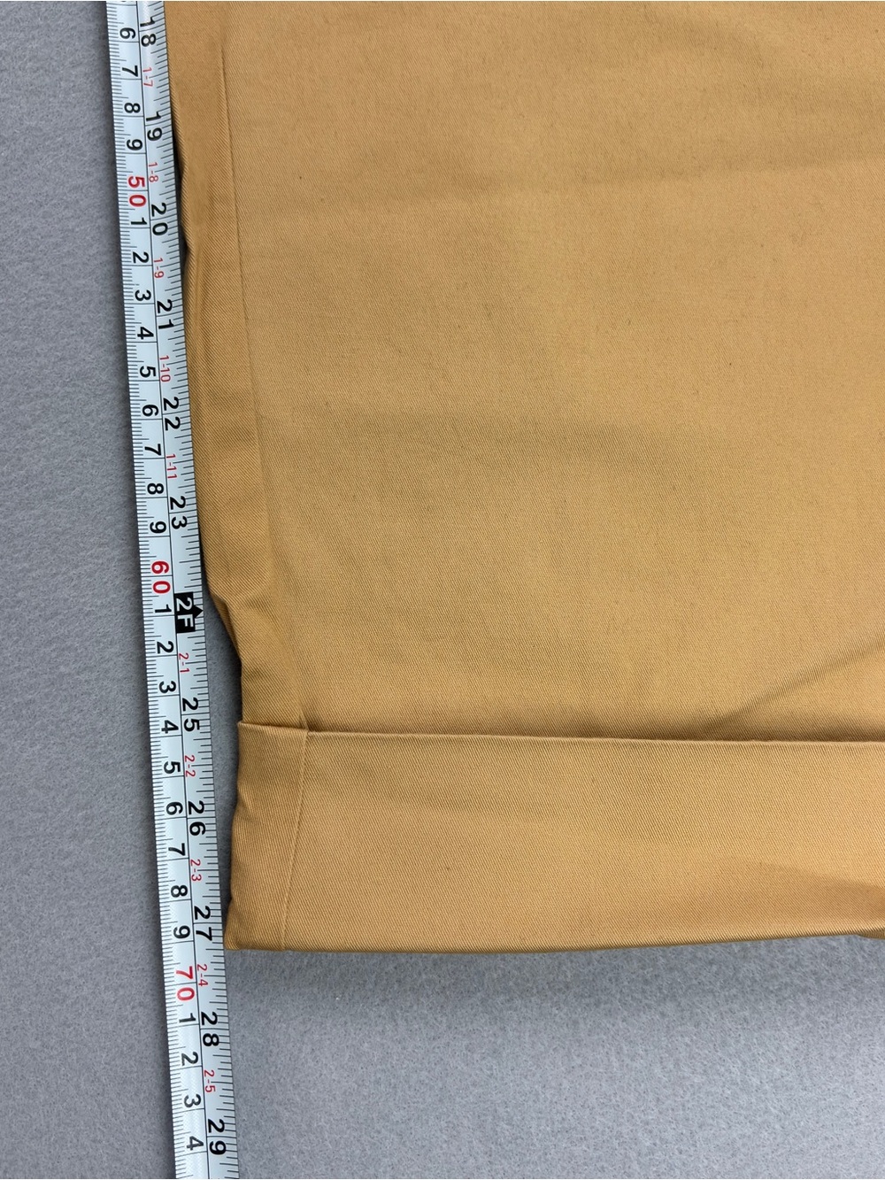 Wildfang The Essential Trouser Camel Sz 16 New Cuffed 2 Side & Back Pockets NWT - Picture 3 of 10